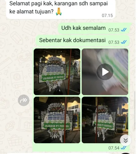 Pengiriman Papan Bunga Selamat Gereja Hkbp Jakarta