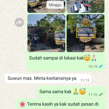 Pengiriman Papan Bunga Duka Gereja Hkbp Jakarta
