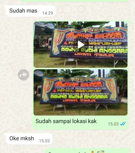Pengiriman Papan Bunga Gereja Hkbp Jakarta