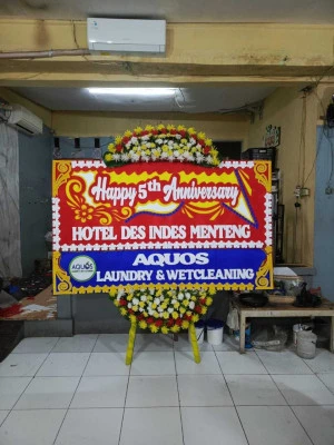 Papan Bunga di Gereja Hkbp Jakarta