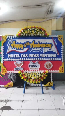 Papan Bunga di Gereja Hkbp Jakarta